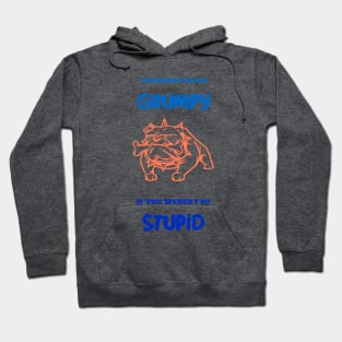 I wouldn't be so grumpy if you weren't so stupid Hoodie